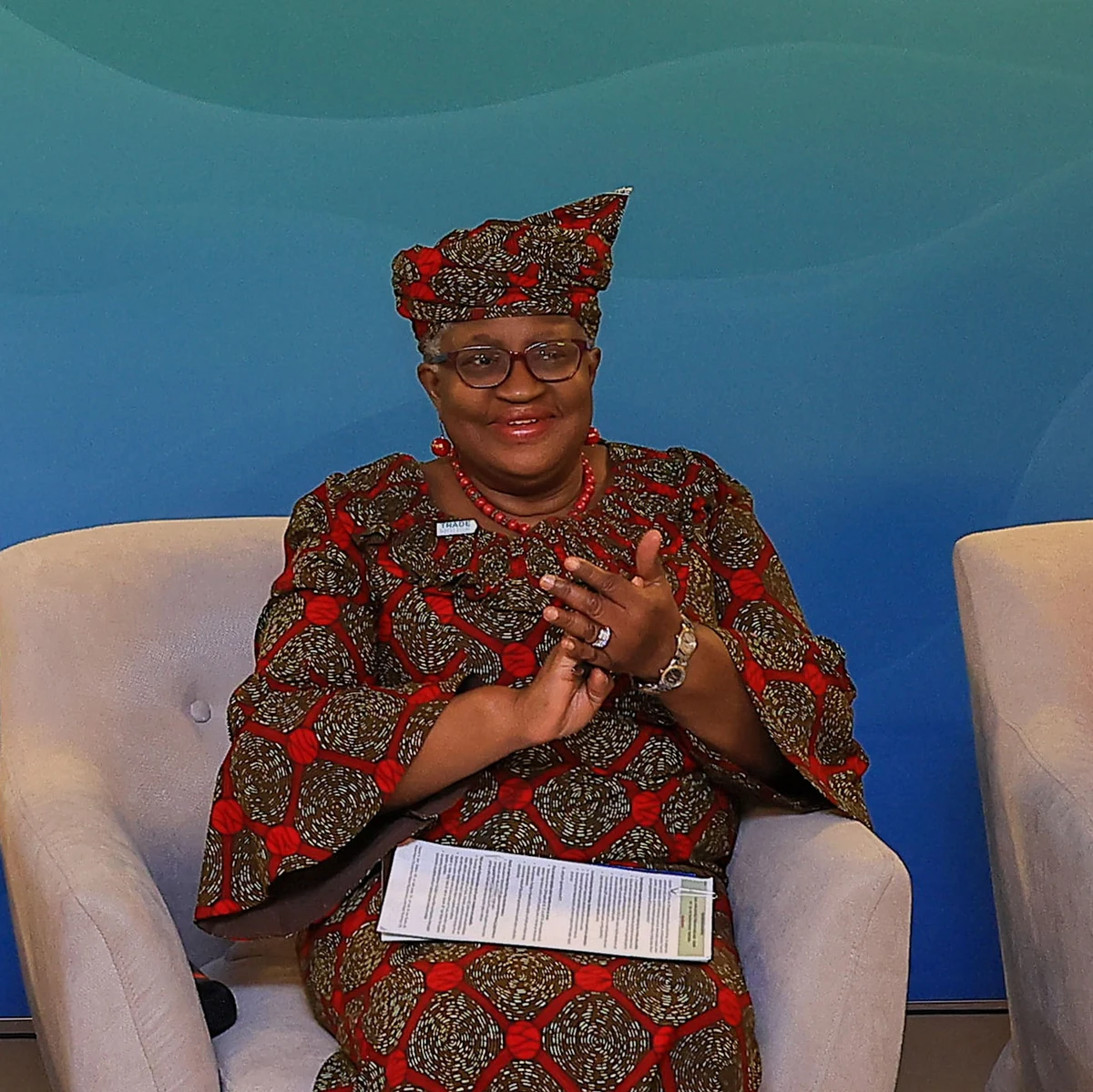 Ngozi Okonjo-Iweala alla COP28 nel 2023